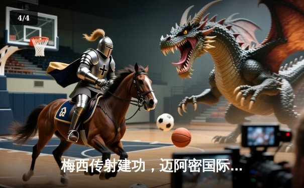 梅西传射建功，迈阿密国际主场3-1逆转休斯顿迪纳摩，晋级北美联杯四强 - 4